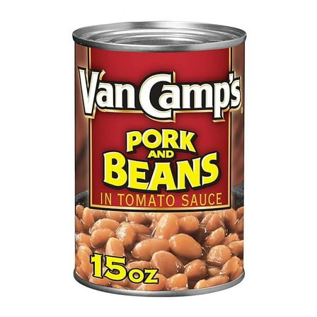 Van Camp's Pork and Beans, Canned Beans, 15 oz ( Pack of 2 )