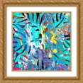 thumbnail image 2 of Stephen Chambers 20x20 Gold Ornate Wood Framed With Double Matting Wall Art Titled - Hawaiian Palm 3, 2 of 6