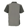 thumbnail image 3 of Men's Retro Charlie Sheen Two Tone Guayabera Bowling Shirt, 3 of 3