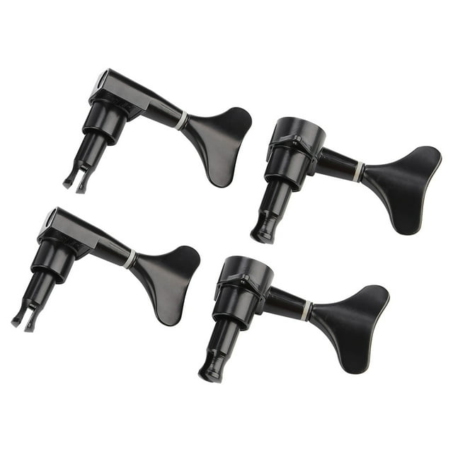 Guitar Tuner Peg,2L2R Fishtail ShapedAcoustic Electric Guitar String Tuning Pegs Button Sealed Bass Guitar Machine Heads