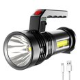 thumbnail image 1 of Bombilla LED COB Linterna brillante 4 Modo 300lm Antorcha a prueba de agua Lámpara de reflector (Rojo) Wdftyju Para estrenar, 1 of 5