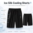 thumbnail image 3 of Ice Silk Cooling Stretch Quick-Dry Shorts, Breathable Ice Shorts for Women over 50, 3 of 7