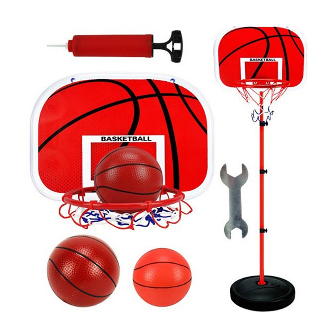 Baloncesto Ajustable Para Niños De 170 Cm, Soporte De Tablero Trasero, Juguete De Red Para Interiores Y Exteriores Moyic OD007249-00