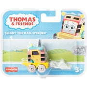 Thomas & Friends Toy Train, Sandy the Rail Speeder Diecast Metal Engine for Preschool Kids