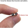 thumbnail image 5 of Silver Barrel Screw Type Twist Clasps Connector Fastener Cord End Cap Smooth Thread Big Hole Strong Hold Easy Twist Apart 11mm x 4mm for Bead Jewelry Necklaces Bracelets Waist Chains 10Pcs, 5 of 5