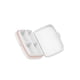 thumbnail image 2 of Monstrate Pastillero portátil para medicamentos de viaje, seguro y práctico dondequiera que vaya, ABS esencial fácil de usar Almacenamiento y organización del hogar blanco cuatro rejilla, 2 of 6