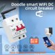 thumbnail image 4 of Disyuntor Elegante De WiFi, Disyuntor Elegante Del Control De Voz 100A De 2P DC10-100V Para El Hogar, 4 of 7