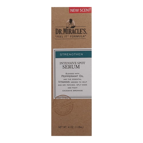 Dr. Miracles Intensive Spot Hair and Scalp Treatment Hair Serum, 4 Oz, 2 Pack Dr. Miracles Intensive Spot Hair and Scalp Treatment Hair Serum, 4 Oz, 2 Pack