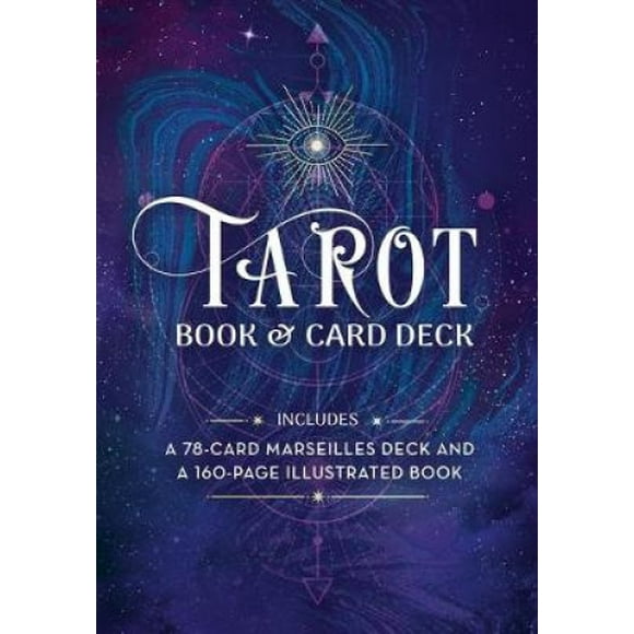Tarot Book and Card Deck: Includes a 78-Card Marseilles Deck and a 160-Page Illustrated Book
