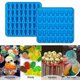 thumbnail image 3 of 2-Pack Silicone Skull Molds for Gummies & Chocolate, Non-Stick Food Grade with Dropper, 3 of 4