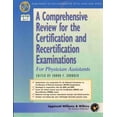 thumbnail image 1 of Pre-Owned A Comprehensive Review for the Certification and Recertification Examinations (Book with CD-ROM) (Paperback) 0683303678 9780683303674, 1 of 1