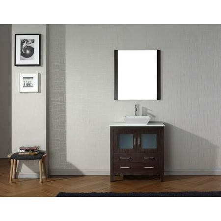 Ks 70032 S Es Modern 32 Single Sink Bathroom Vanity Set Espresso W Ks 70032 S Es Modern 32 Single Sink Bathroom Vanity Set Espresso W Polished Chrome Faucet