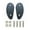 grey, variant on 2 Pieces Motorcycle Mirror Block Off Plates Replacement with Threaded Rod and Nut Exterior Accessories for CBR1000rr red