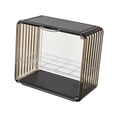 thumbnail image 4 of lionlar Clear Acrylic Display Case Stackable Transparent Assemble Storage Showcase 2 2 Layer Brown, 4 of 7