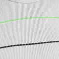 thumbnail image 4 of vdgthytj Sports Bra for Women Wireless Crewneck Striped Ribbed Underwear Support Push-Up Gym Workout Racerback Bras(Medium,White), 4 of 6