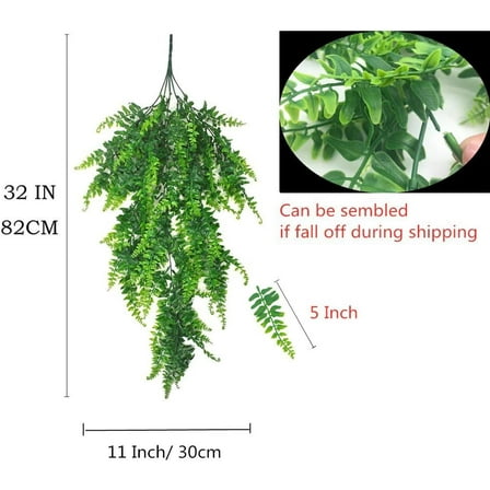 2 Pack Artificial Flower Garlands, Fake Rose Vine, Artificial Flowers Hanging Rose Ivy Garland for Room Wall Decor Hanging Baskets Wedding Arch Garden Background Decor