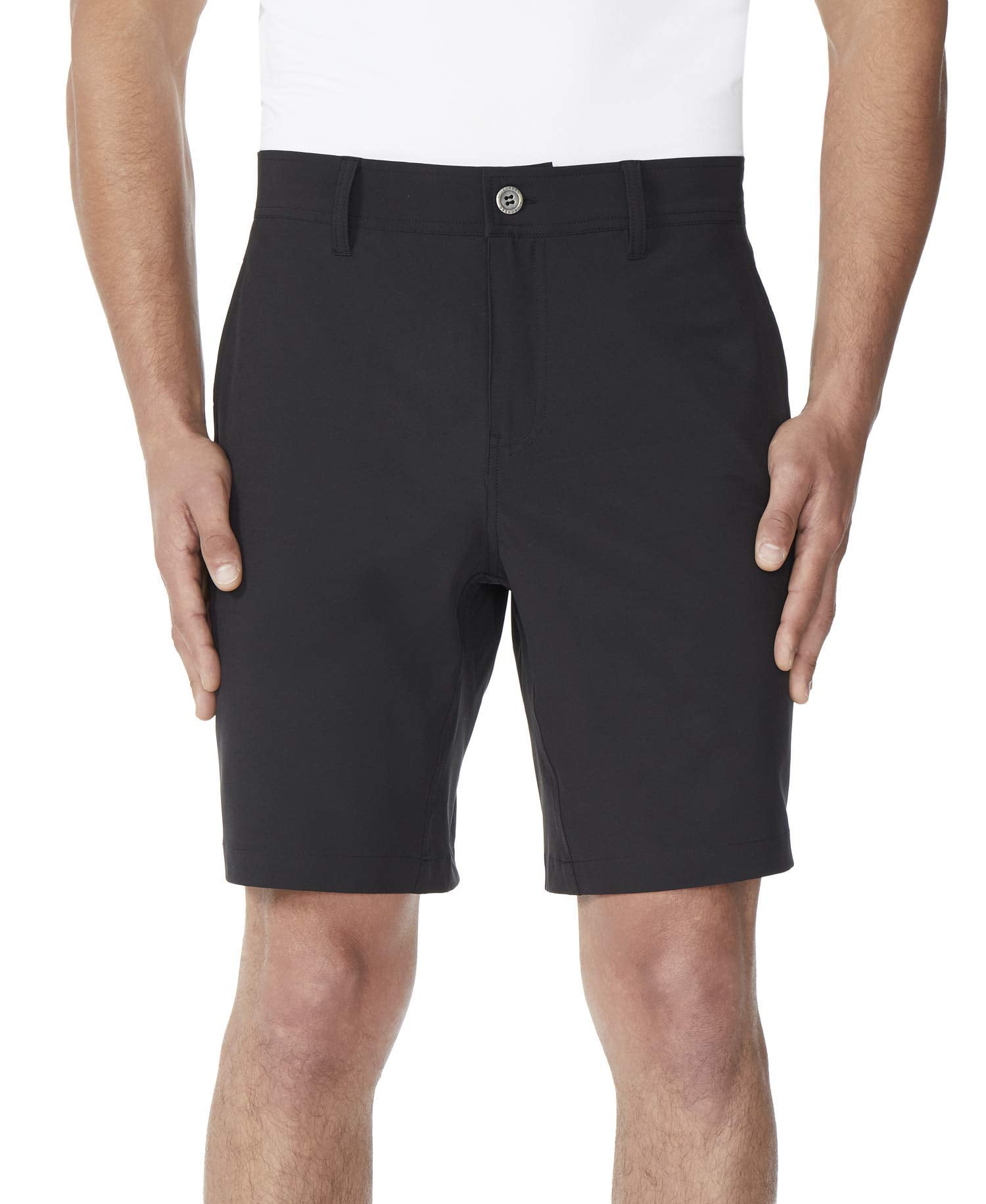 32 Degrees - Solid Mens Stretch Performance Shorts 40 - Walmart.com ...