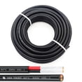 thumbnail image 1 of Cable de alimentación 18Awg Ul2464 Cable eléctrico trenzado Led rojo y negro 2 conductores cobre estañado (18Awg -2C- 25 pies), 1 of 5
