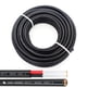 thumbnail image 1 of Cable de alimentación 18Awg Ul2464 Cable eléctrico trenzado Led rojo y negro 2 conductores cobre estañado (18Awg -2C- 100 pies), 1 of 5