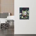 thumbnail image 7 of Cartoon Invader Zim Canvas Decorative Poster Art Picture Painting Bedroom Painting Decor Dinner Room Living Room Posters Gift Unframe Wall Poster 16"x20", 7 of 7