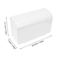 thumbnail image 2 of Niceauty White Plastic Outlet Cover Splash-Proof for Bathroom and Kitchen, 2 of 8