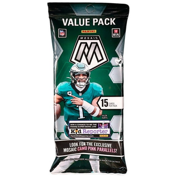 2023 Panini Mosaic NFL Football Trading Cards Fat Pack
