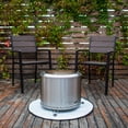 thumbnail image 4 of Flame Engine 19 Inch Circular Smokeless Fire Pit with Bag, Stainless Steel, 4 of 11