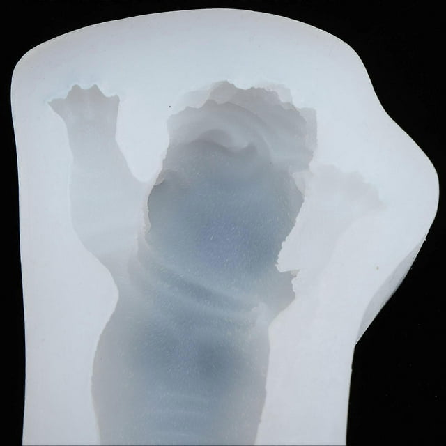 Dog Silicone Mold White for DIY Fondant Cake Chocolate Ice Cream Soap Making Accessories