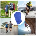 thumbnail image 3 of Unique Bargains 1 Pc Quick-drying Ice Silk Solid Color Balaclava Face Mask Dark Blue, 3 of 5