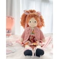thumbnail image 3 of BlissfulPixie Waldorf Doll Handmade Rag Doll - Personalized Collectors Plush Doll for Kids Birthday Present with Beautiful Present Box-Autumn 12", 3 of 7