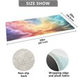 thumbnail image 3 of Dailycode Colorful Clouds on Sea Bathroom Rugs Non Slip Absorbent Soft Plush Quick Dry Bath Mat, 39"x20", 3 of 8