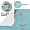 thumbnail image 2 of Yayeee Dish Drying Mat for Kitchen Counter 18"x24" Microfiber Absorbent Pad, Cartoon Capybaras, 2 of 7