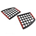 thumbnail image 3 of For- 2011-2014 Aluminum Alloy Car Rear Inner Door Panel Bag Rack Car Styling, 3 of 5