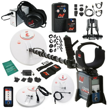 Minelab GPX 5000 Metal Detector Special with PRO-SONIC Wireless Audio (Best Settings For Minelab Gpx 5000)