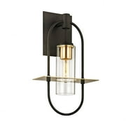 Troy Lighting Smyth 1-light Dark Bronze Medium Outdoor Wall Sconce