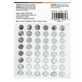 thumbnail image 3 of CousinDIY Acrylic Adhesive Gems 10mm-Silver, 3 of 5