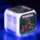 thumbnail image 1 of Roblox Print Digital Alarm Clock 7 Color Changing Game Night Light Led Display Bedside Clock Home Decor Kids Toy Gifts, 1 of 1