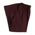 thumbnail image 2 of bar III Womens Ruffled Casual Wide Leg Pants, Red, XX-Small, 2 of 2