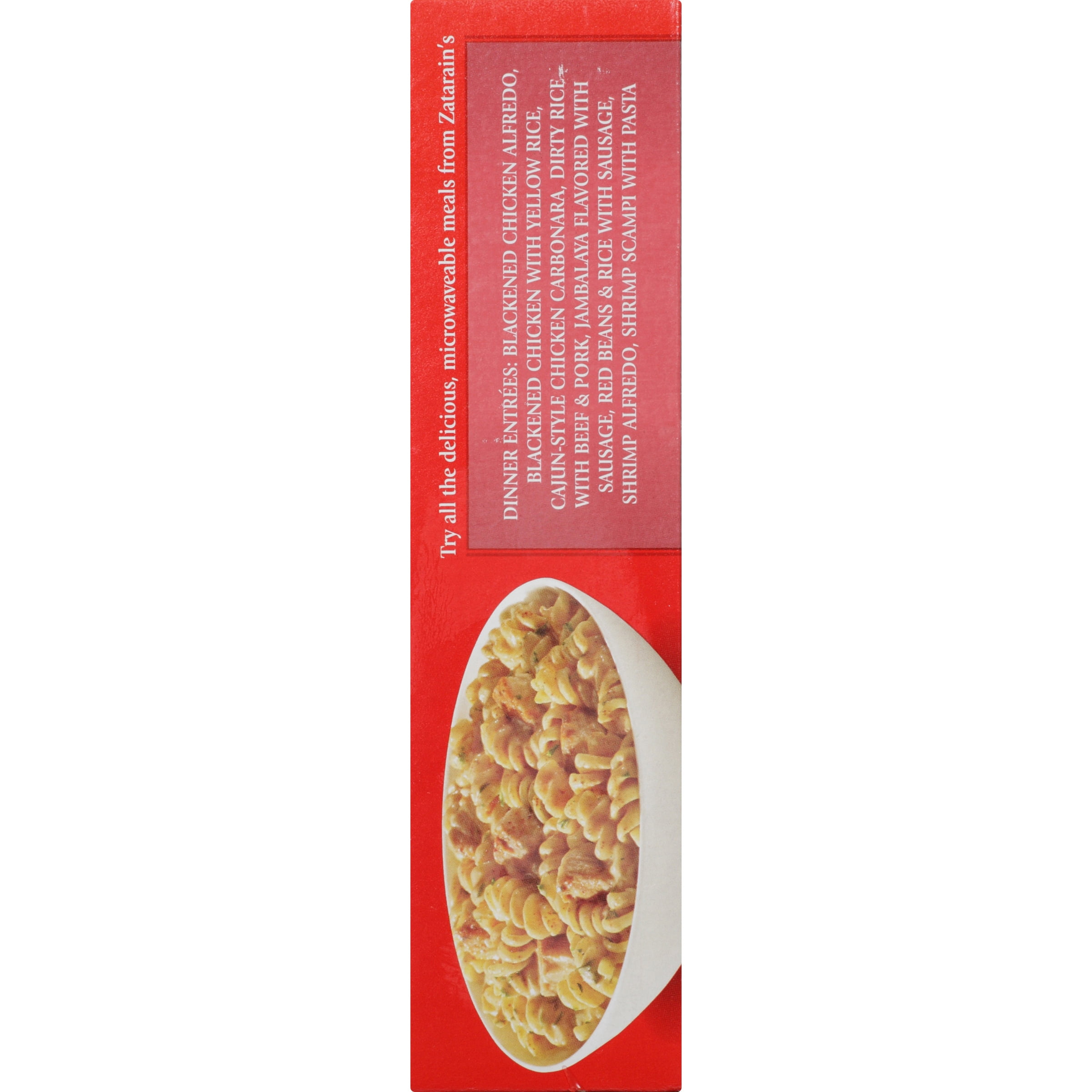 Zatarain's Frozen Meal - Cajun Chicken Carbonara, 10.5 oz Packaged