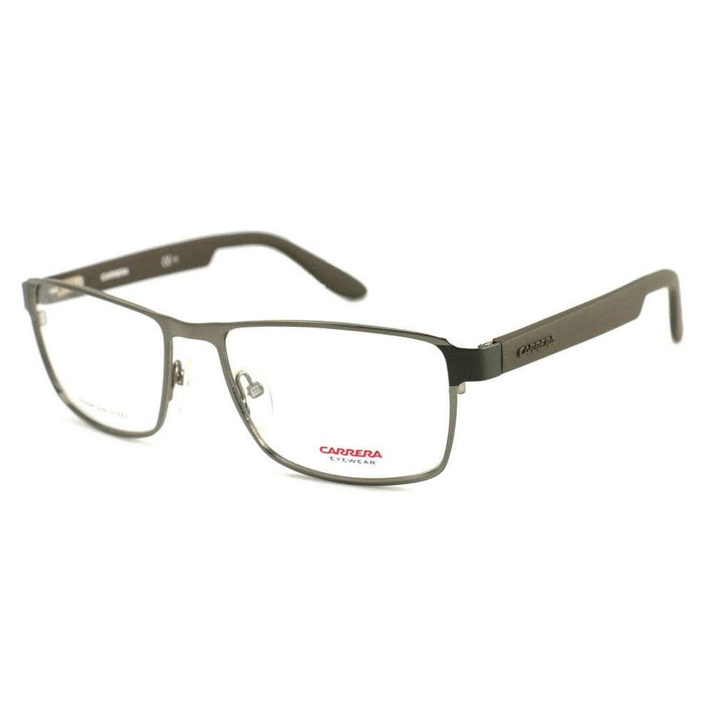 Carrera Men Eyeglasses Frames Dark Ruthenium Rectangle CA 5504 BXG 54