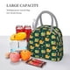 thumbnail image 5 of Easygdp Snails And Butterfies Bolsa de Almuerzo Insulada Grande, Forro de Aluminio, Diseño Espacioso, a Prueba de Fugas, Ideal para Trabajo, Picnics, Viajes y Actividades al Aire Libre, 5 of 6