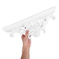 thumbnail image 5 of Masteelf Vintage Wall Shelf European Style Wall Mount Resin Shelf Vintage Shelf Wall Decoration Rack Picture Shelf Floating Shelf Storage Shelf, 5 of 8