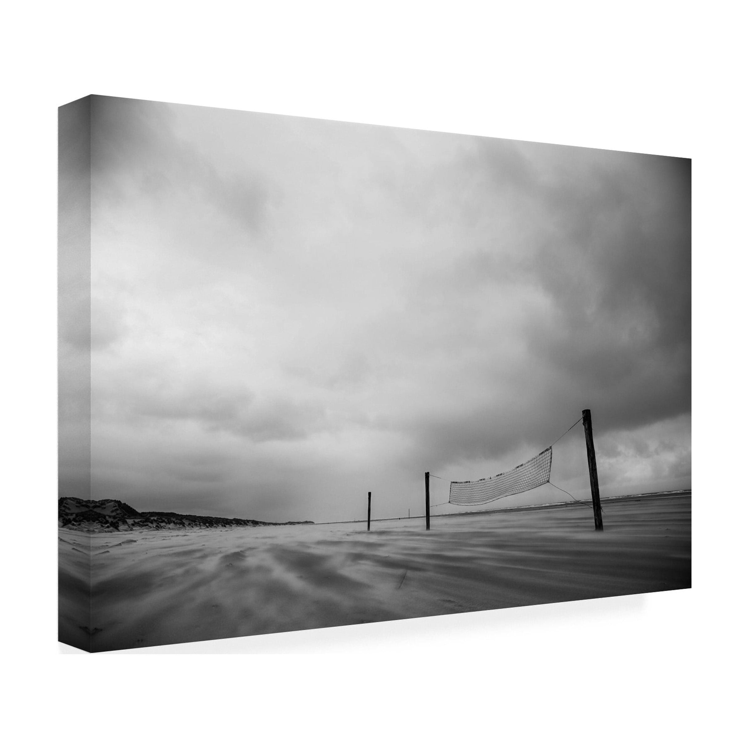 Liesbeth Van Der 'Volley Ball' Canvas Art