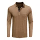 thumbnail image 3 of Playera Polo Manga Larga Moda Casual Para Hombre Algodón, 3 of 6