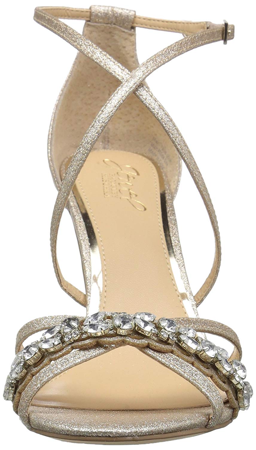 gisele sandal jewel badgley mischka