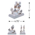 thumbnail image 2 of CoTa Global Servilletero con ancla a la luz de la luna, servilletero con temática náutica con ancla y cuerda, servilletero de playa, decoración para mesa, novedad, ancla, figura de madera, decoración, 2 of 5