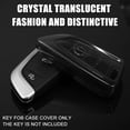 thumbnail image 2 of Unique Bargains 1Pcs Key Fob Remote Control Cover Case Full Protection TPU Shell for BMW 1 Series Translucent Black, 2 of 6
