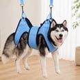 thumbnail image 4 of GOFLIC Cat Grooming Sling Hanging Restraint Bag, Breathable Pet Suspended Bed for Bathing Nail Trimming, Soft Cloth Comfortable Care Sling for Home Salon, 4 of 6