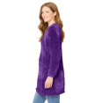 thumbnail image 3 of Woman Within Plus Size Crewneck Chenille Sweater, 3 of 6