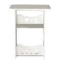 thumbnail image 2 of Cqxid Rack Under $30 Bed Side Table Side Table With Storage Rectangular Small End Table 12.6x8.7x15.8in Night Stand Modern Side Tables For Bedside Living Room Bathroom Night Stand, 2 of 9